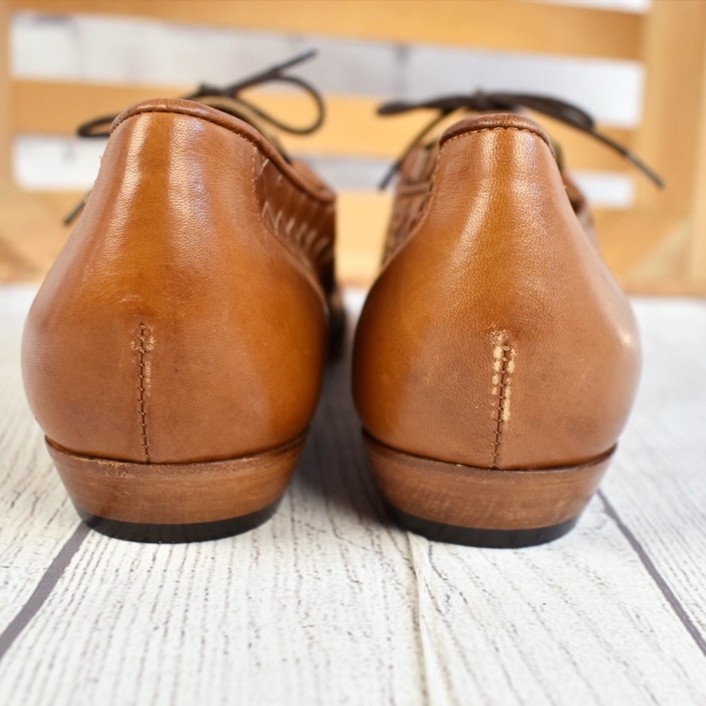 Sesto Meucci Basket Weave Womens Oxford Derbies Shoes 11N - Picture 3 of 7